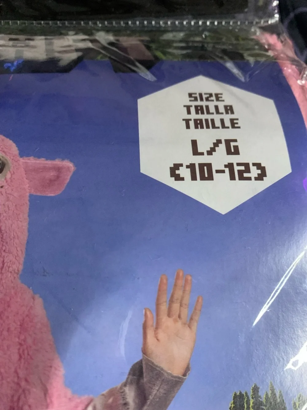 Minecraft Pink Sheep Jumpsuit Costume Cosplay